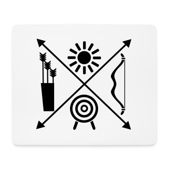 Archery - Mouse Pad (horizontal) - white - Front
