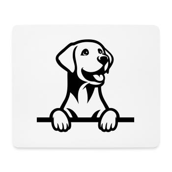Labrador - Mouse Pad (horizontal) - white - Front