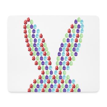 Ostern | Osterhase | Ostereier | Bild in Bild - Mousepad (Querformat) - Weiß - Vorne