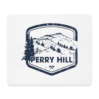 Perry Hill Mountain Trail - Mousepad (Querformat) - Weiß - Vorne