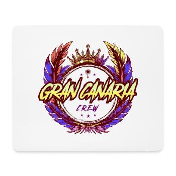 Gran Canaria Crew Coloré - Tapis de souris (format paysage) - blanc - Devant