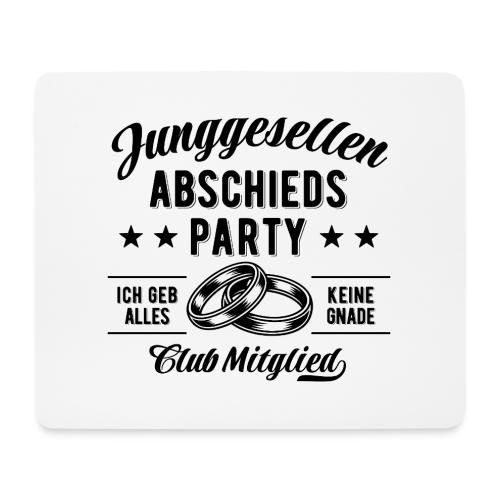 JGA Junggesellenabschied - Club Mitglied Name - Mousepad (Querformat)