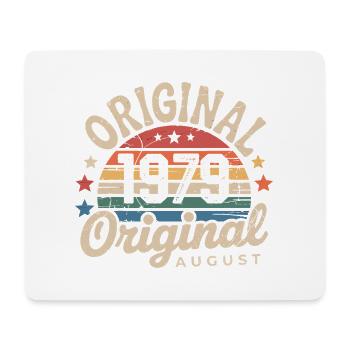 Original August 1979 Vintage Anniversary 1979 - Mouse Pad (horizontal) - white - Front