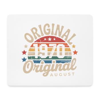 Original August 1970 Vintage Anniversary 1970's - Mouse Pad (horizontal) - white - Front