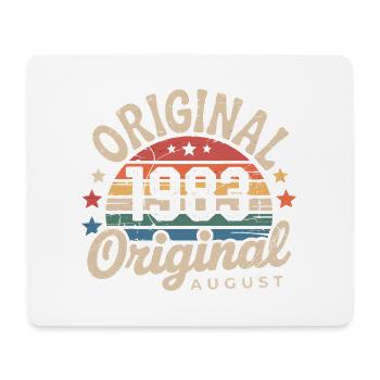Original August 1983 Vintage Anniversary 1983 - Mouse Pad (horizontal) - white - Front