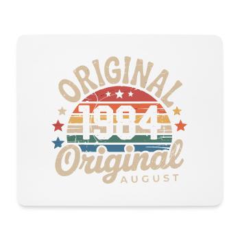 Original August 1984 Vintage Anniversary 1984 - Mouse Pad (horizontal) - white - Front