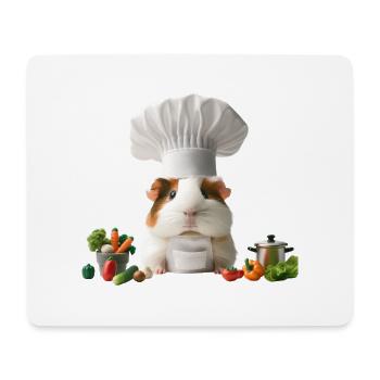 Chef Guinea Pig’s Gourmet Kitchen - Mousepad (Querformat) - Weiß - Vorne