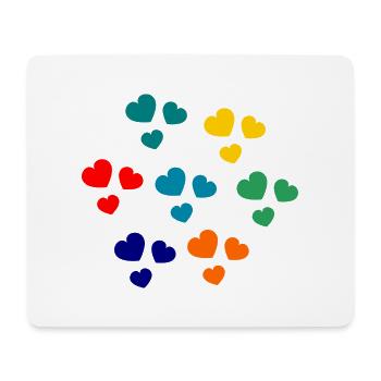 ALLES GUTE ZUM GEBURTSTAG. ALLES GUTE ZUM GEBURTSTAG. JAHRESTAG. - Mousepad (Querformat) - Weiß - Vorne