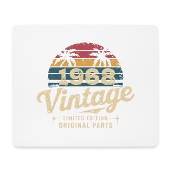 Großartig seit 1968 1968 Geburtstagsgeschenk - Mousepad (Querformat) - Weiß - Vorne