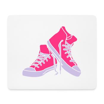 chaussures cool - Tapis de souris (format paysage) - blanc - Devant
