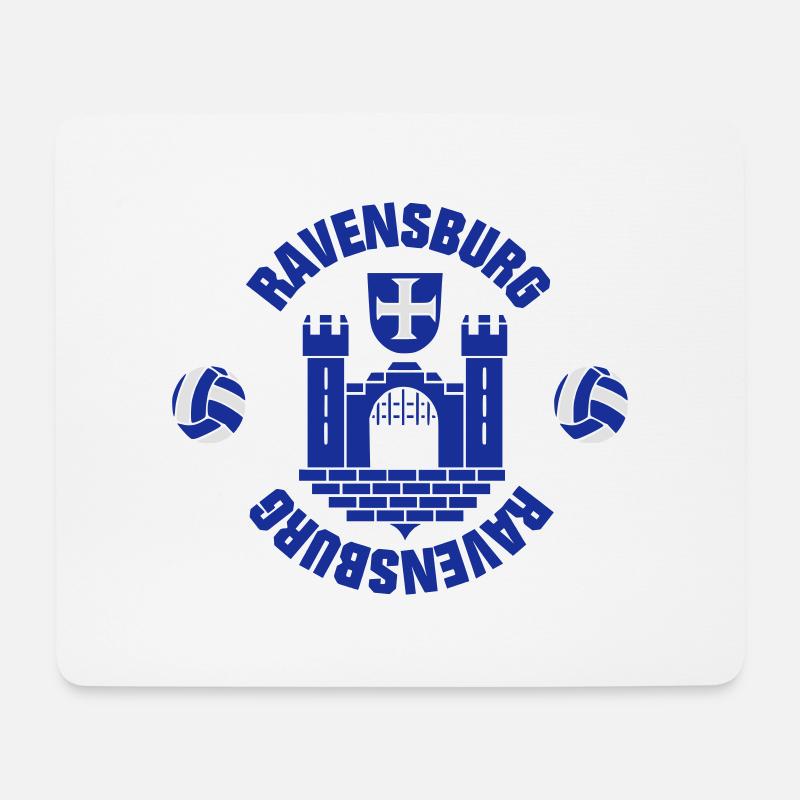 Ravensburg (ID: 001013) - Mousepad (Querformat) - Weiß
