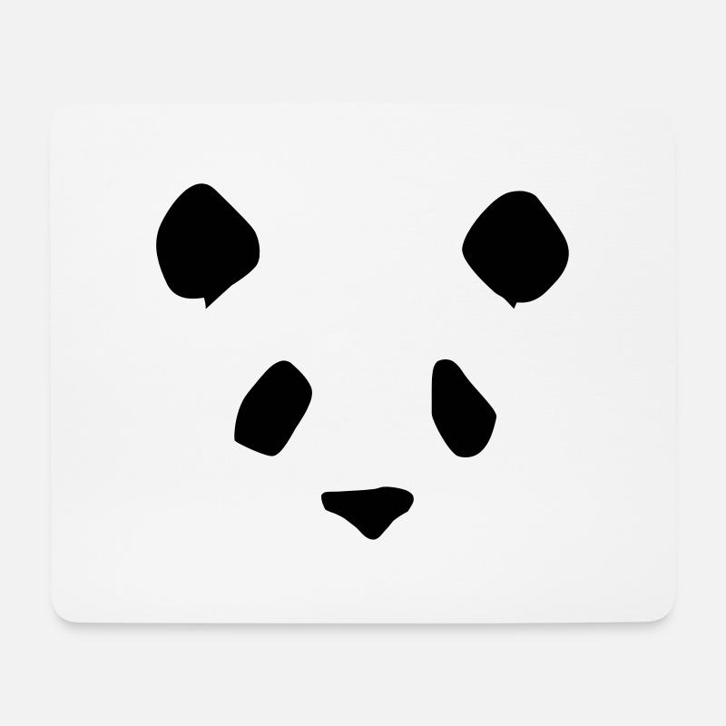 PANDA - Mouse Pad (horizontal) - white