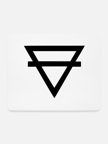 erde - symbol - Mousepad (Querformat) - Weiß