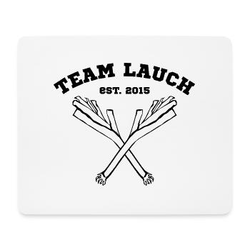 Team Lauch - Mousepad (Querformat) - Weiß - Vorne