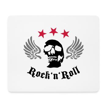wingskull_092001_b_3c - Tapis de souris (format paysage) - blanc - Devant
