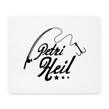 petri_heil_logo_3____f1 - Tapis de souris (format paysage) - blanc - Devant