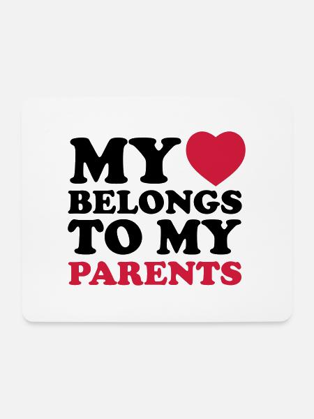 MHBTM parents - Mouse Pad (horizontal) - white