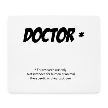 doctor - Mousepad (Querformat) - Weiß - Vorne