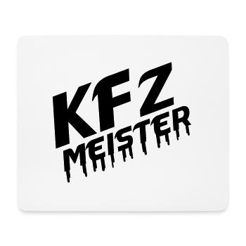 kfz_meister3 - Mousepad (Querformat) - Weiß - Vorne