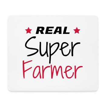 Landwirt / Bauer / Landwirtschaft / Traktor - Mousepad (Querformat) - Weiß - Vorne