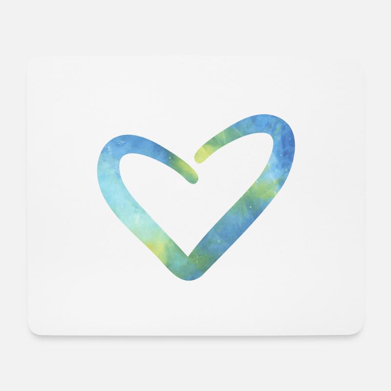 Liebe in der Liebe - Mousepad (Querformat) - Weiß