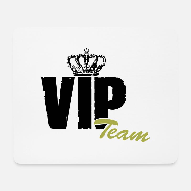 vip team - Mousepad (Querformat) - Weiß