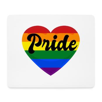 PRIDE - Mousepad (Querformat) - Weiß - Vorne
