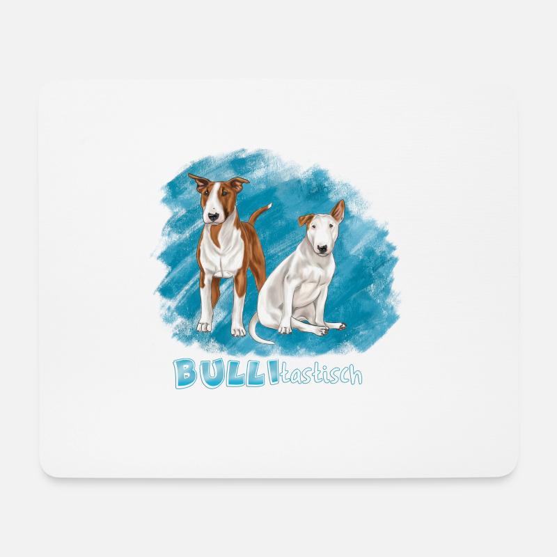 Bulitastisch - Mousepad (Querformat) - Weiß