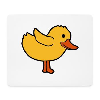 Cartoon Entchen süßes Küken - Mousepad (Querformat) - Weiß - Vorne