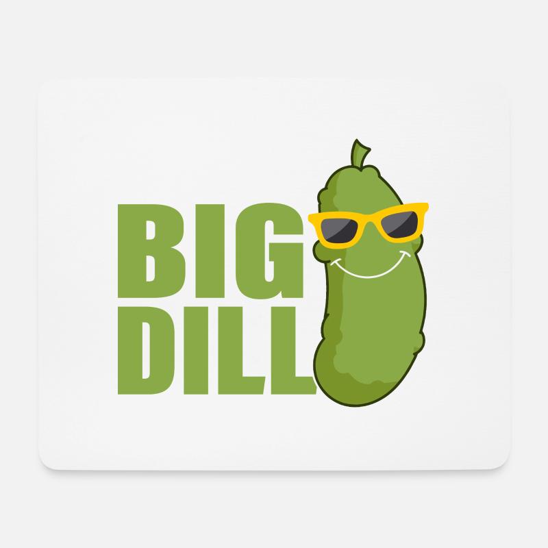 I'm Kind Of A Big Dill Pickle Cucumber - Mousepad (Querformat) - Weiß
