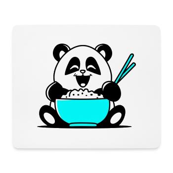 Panda - Mouse Pad (horizontal) - white - Front