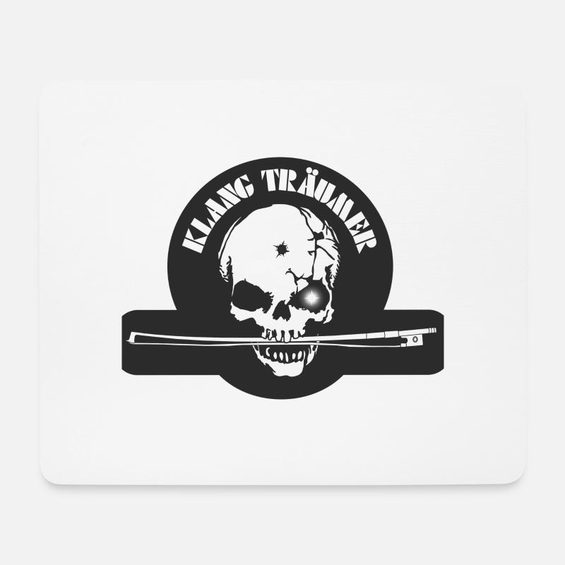 KLANG TRÄUMER - Mousepad (Querformat) - Weiß