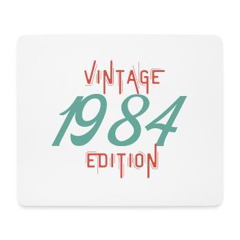 Jahrgang 1984 Ausgabe - Mousepad (Querformat) - Weiß - Vorne