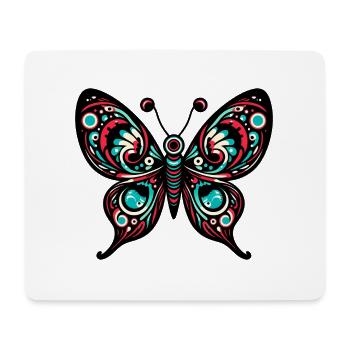 Frosch, Psychedelisch, Pilze, Kunst, Surreal, Farb - Mousepad (Querformat) - Weiß - Vorne