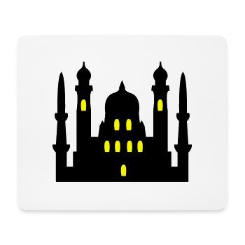 moschee 02 - Mousepad (Querformat) - Weiß - Vorne