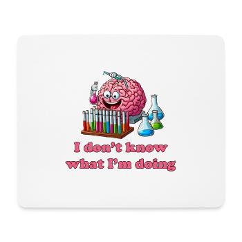 hirnlabor - Mousepad (Querformat) - Weiß - Vorne