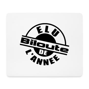 elu_biloute - Mousepad (Querformat) - Weiß - Vorne