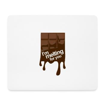 I´m melting for you - Ich schmelze für dich - Mousepad (Querformat) - Weiß - Vorne