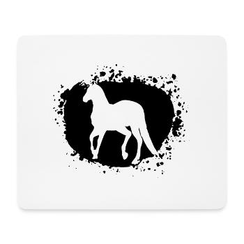 Horse Stallion Ross Equestrian Sport - Mouse Pad (horizontal) - white - Front