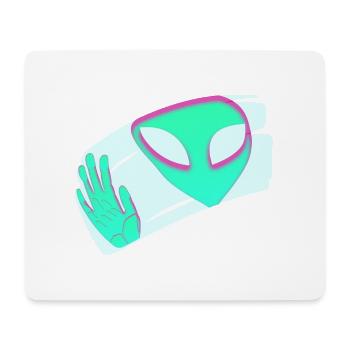 Alien - Mouse Pad (horizontal) - white - Front