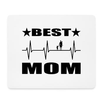Mama - Mousepad (Querformat) - Weiß - Vorne