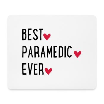 paramedic - Mouse Pad (horizontal) - white - Front
