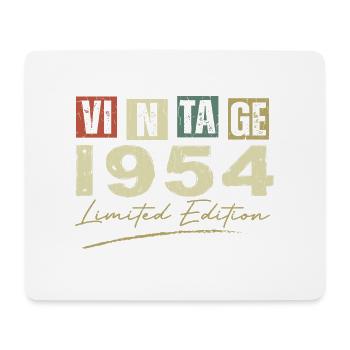 Vintage 1954 Original 1954 Anniversary Gift - Mouse Pad (horizontal) - white - Front