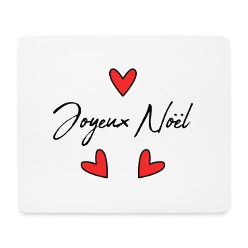 WEIHNACHTEN. FROHE WEIHNACHTEN. FROHE WEIHNACHTEN. NEUJAHRSTAG - Mousepad (Querformat) - Weiß - Vorne