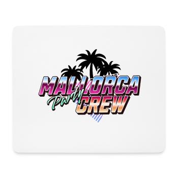 Mallorca Party Crew - Mousepad (Querformat) - Weiß - Vorne