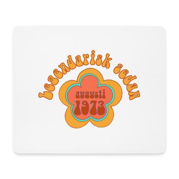 Legendär Seit August 1973 Geboren Geburtstag - Mousepad (Querformat) - Weiß - Vorne