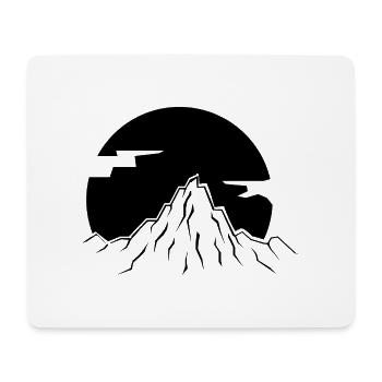 Montagne - (32) - Tapis de souris (format paysage) - blanc - Devant