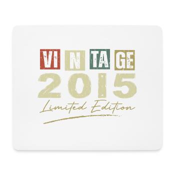 Vintage 2015 Original Birthday Gift 2015 - Mouse Pad (horizontal) - white - Front