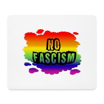 Stop AfD against right, democracy, diversity, left - Mouse Pad (horizontal) - white - Front
