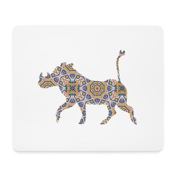 Pumba - Mouse Pad (horizontal) - white - Front
